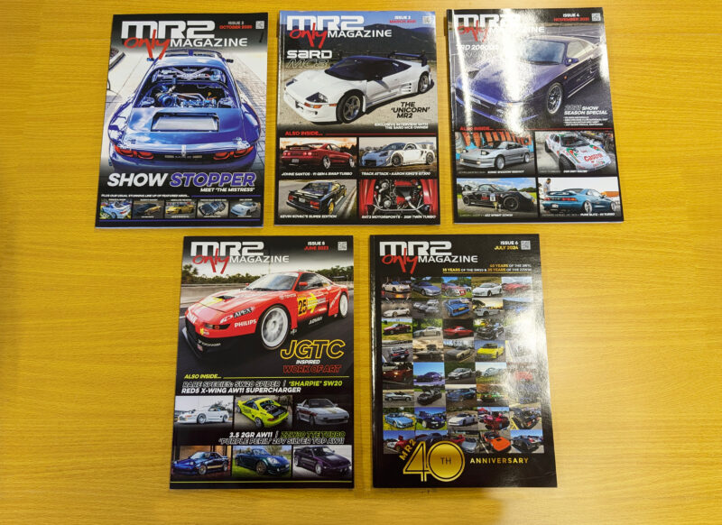 MR2 Only Magazine 5 Issue Bundle - Image 3